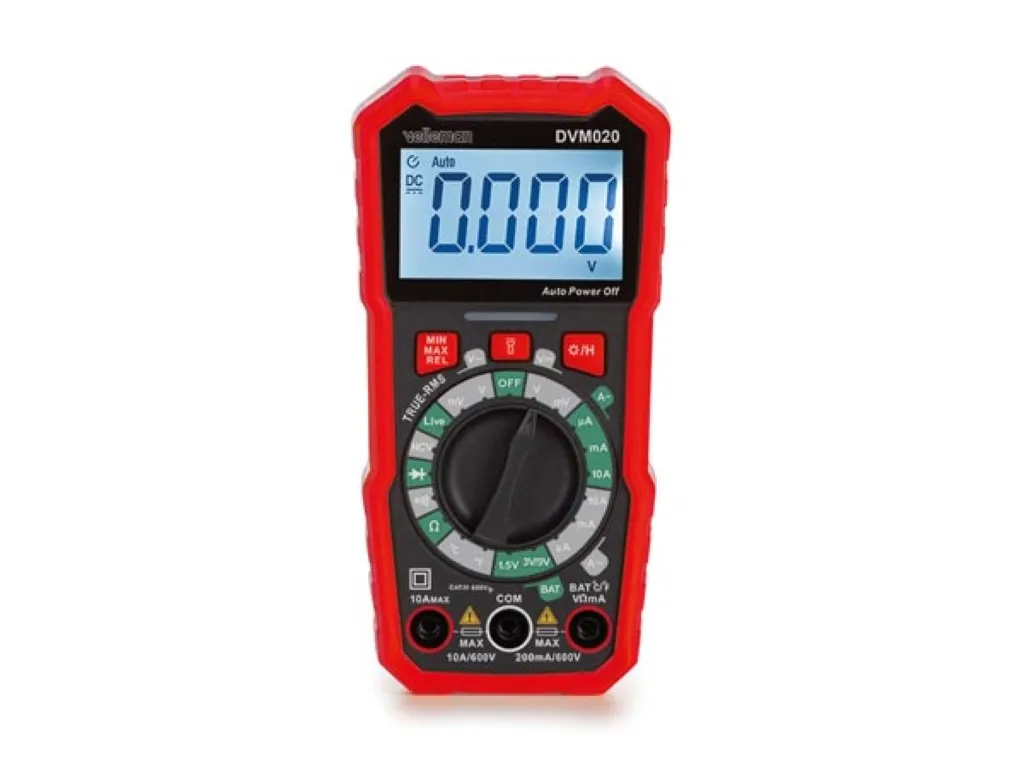 Velleman Digital multimeter CAT III 600V