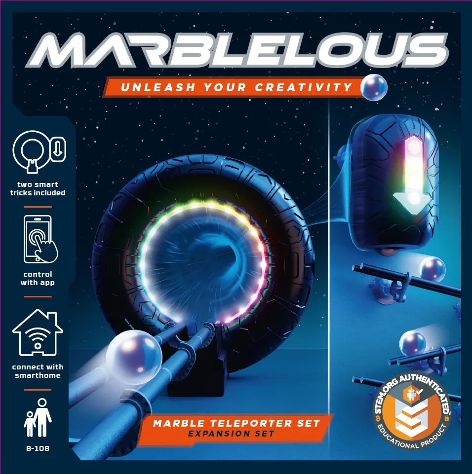 Marble Teleporter Set för Marblelous kulbana