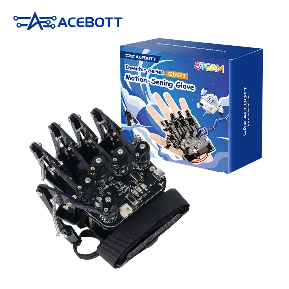 ACEBOTT Motion-Sensing Glove QD023 – Robotstyrning med handgester