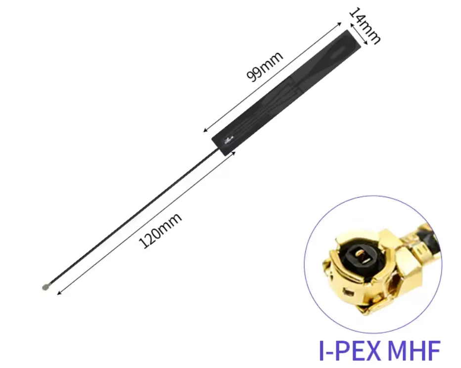 2G/3G/4G-antenn 5dBi med IPEX-anslutning