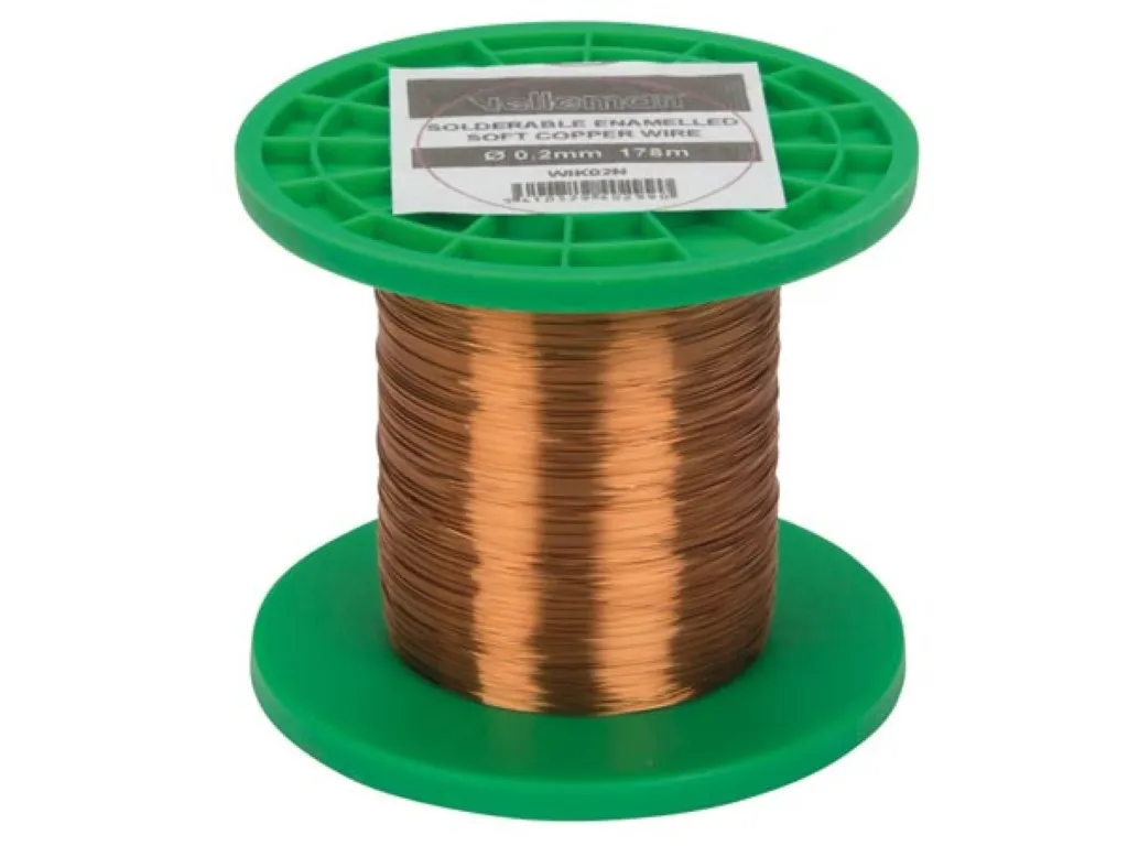 Lindtråd Koppar Ø0.2mm - 178m - 97 ohm