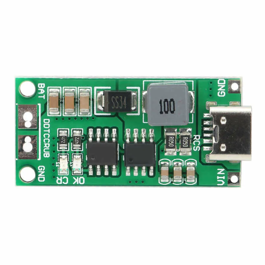 3S litiumladdarmodul med USB-C