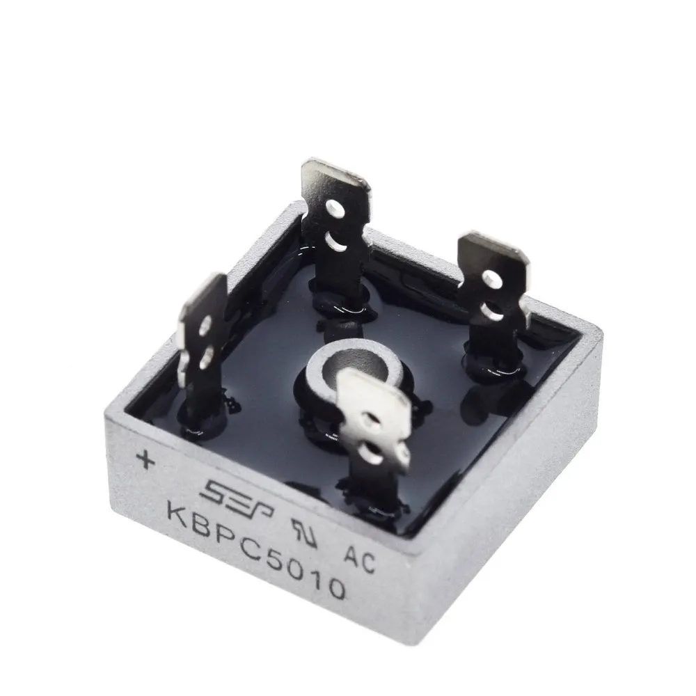 KBPC5010 brygglikriktare 1000V 50A 4-stift