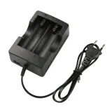 Laddare för 2x 18650 litiumbatterier 3.6V / 3.7V / 4.2V – 1