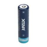 XTAR 18650 knapp topp 2600mAh (skyddad) - 5.2A – 3