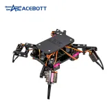 ACEBOTT Quadruped Bionisk Spindelrobot Kit ESP8266 med Arduino IDE och ACECode (Scratch) – 6