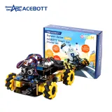 ACEBOTT ESP32 Robotbil med 4x4 hjul mecanumdrift | Byggsats | STEM – 1