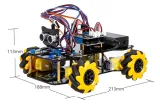 ACEBOTT ESP32 Robotbil med 4x4 hjul mecanumdrift | Byggsats | STEM – 2