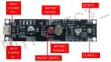 18650 Batterihållare med laddare och 9V step-up-modul (USB-C) – 2