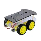 Chassi med 4 hjul och 4 TT-motorer robotbas DIY – 3