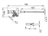 Flexibel klämtestspets Röd – 2