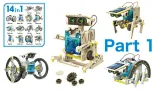 14 i 1 Solar Robot utbildningskit för solenergi – 6