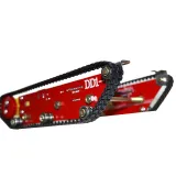 Robottank med larvband Chassi inklusive 2 motorer – 1