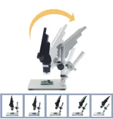 Digitalt mikroskop (1200x) med justerbar 7 LCD-skärm – 7
