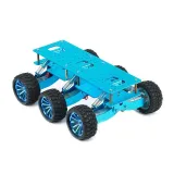 Off-road Chassi med 6-hjulsdrift Blå – 4