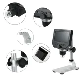 Digitalt mikroskop 600x 3,6 MP med stativ – 2