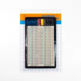 Breadboard, 1660 Hål - ZY-204, 3 klämmor – 3