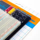 Breadboard, 1660 Hål - ZY-204, 3 klämmor – 6