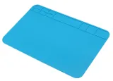 Flexibel lödmatta i silikon 30x20cm blå – 1