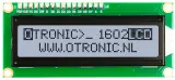 1602 LCD grå/svart med bakgrundsbelysning – 1