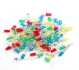 100 LEDs sortiment 2V i olika färger – 1