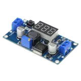 LM2596S Justerbar Step-Down 4-40V -> 1.25-37V med inbyggd voltmeterdisplay – 6