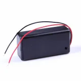9V batterihållare med PÅ/AV-vippströmbrytare 9 volt med lock – 3