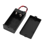 9V batterihållare med PÅ/AV-vippströmbrytare 9 volt med lock – 4