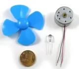 Vindgenerator DC-motorset med propeller 60 mm – 1