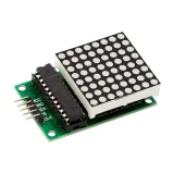 MAX7219 Dot Matrix LED-displaymodul Röd – 1