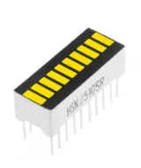 10-segments LED-stapel Gul – 1