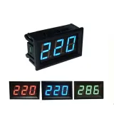 Voltmeter AC 70V - 500V, Röd, 0.56inch, 2 trådar – 4