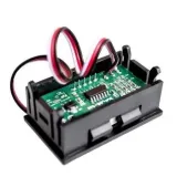 Voltmeter 0-100V - Blå, 0.56 inch, 3 Trådar – 3