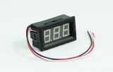 Voltmeter 0-100V - Blå, 0.56 inch, 3 Trådar – 4