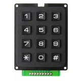 3x4 matris-knappsats svart – 2