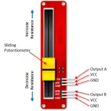 Linjär Potentiometer Modul Dubbel Output 10K – 2