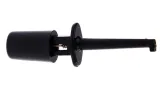 Mini testklämma med fjäderbelastad krok för PCB SMD IC 43 mm - Svart – 4