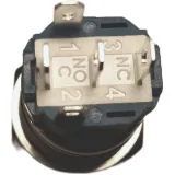 Tryckknapp | Moment - puls | 5V LED VIT| RVS | 16mm – 3