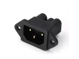 250AC 10A inbyggnadsuttag 3-poligt IEC320 C13 – 1