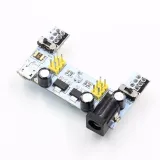 MB102 DC 7-12V USB-gränssnitt breadboard-strömförsörjningsmodul 2-kanalskort – 3