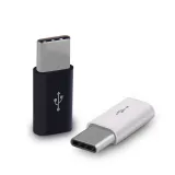 USB-C hane till Micro-USB hona adapter - svart – 3