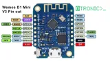 Wemos D1 Mini V3 | ESP8266 | WiFi | CH340 utvecklingskort – 2