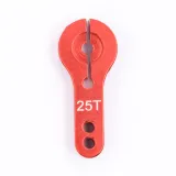 CNC aluminium servoarm M3 - 25T, för MG995 MG946R MG996R MG945 S3003 – 5