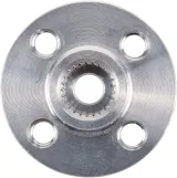 Aluminium Rund Skiva (Arm Horn) för Servo - 25T, bl.a. MG995, MG996, S3003 – 3