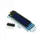 Mini OLED-display vit 0.91 tum 128x32 I2C – 2