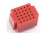 Ultra Mini Breadboard Röd - XF-25 – 2