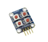 2X2 MATRIX Tangentbordsmodul - 4 knappar – 1