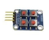 2X2 MATRIX Tangentbordsmodul - 4 knappar – 3