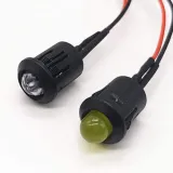 Monteringsklämma för LEDs - 5mm svart – 2