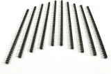 2.54Mm 40 Pins Ronde Vrouwelijke Socket Pin Header Strip 1X40p Zwart – 3